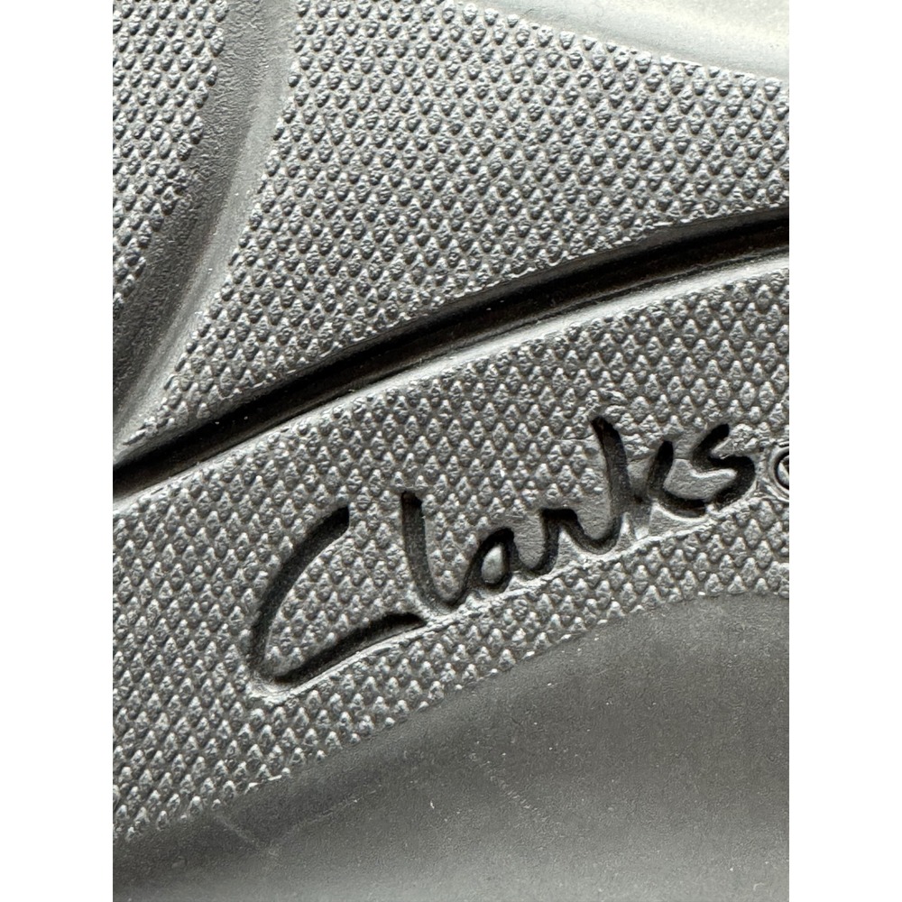 Clarks Bendables Black Leather Laser Cut Mary Jane Comfort Shoes Womens 7 M‎ - Picture 5 of 8